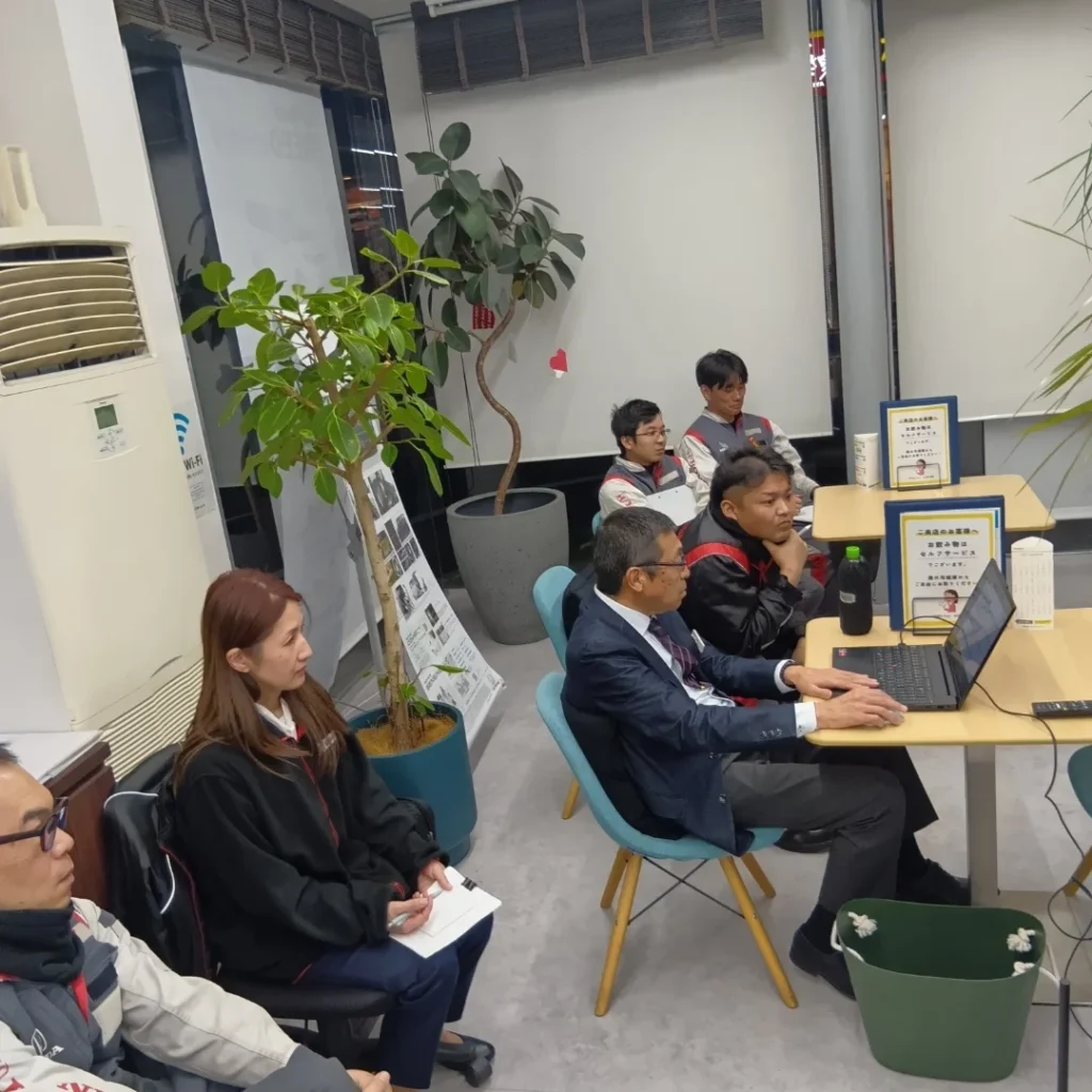 会議の様子です🧐