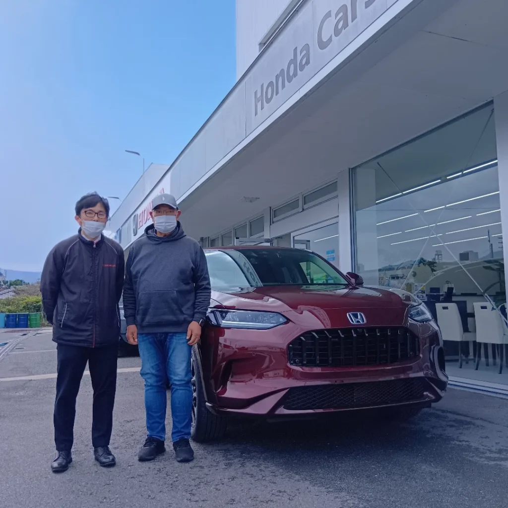 ZR-Vご納車おめでとうございます！