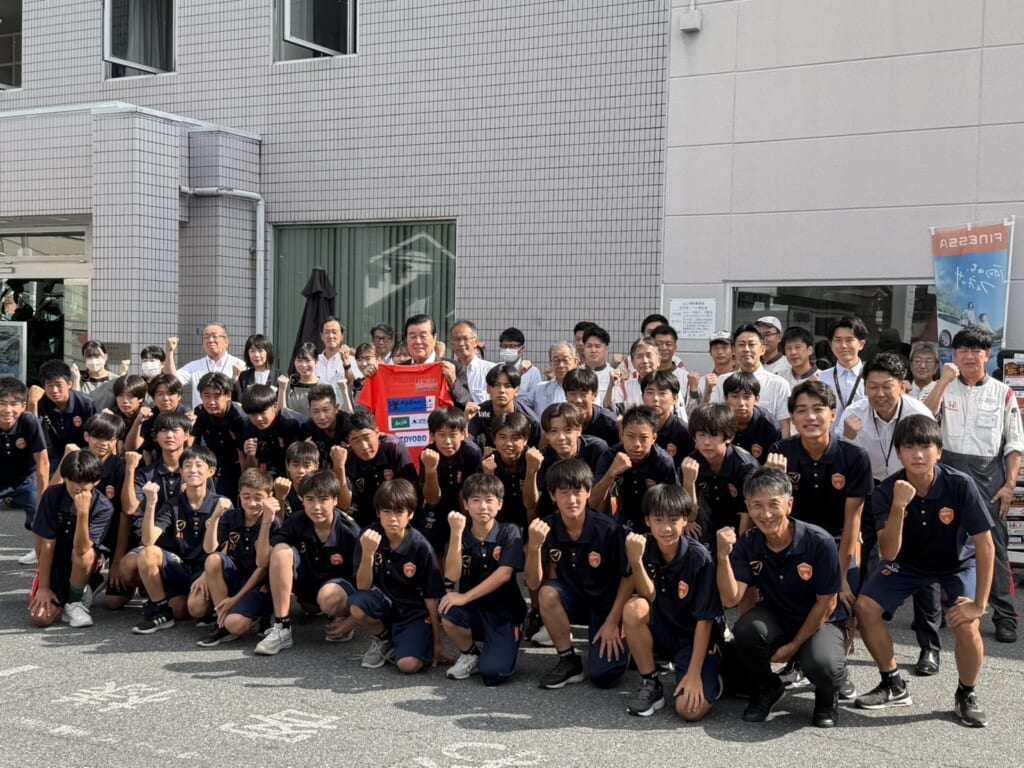 レノファ岩国チームの方が来られました✨